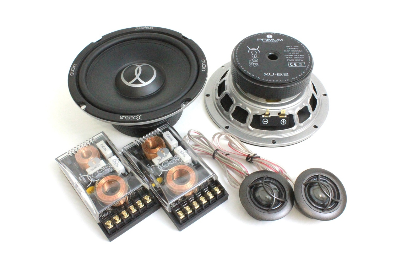 Xcelsus Ultra XU6.2i SQ luidspreker set 16,5 cm 2-weg compo 120 watts RMS