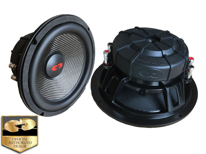 CDT AUDIO HD-800CF subwoofer 8 inch 200 watts RMS DVC 4 ohms