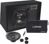 Audio System CO-SERIE CO165/10 Set audio pakket 4 kanaals + 16,5 cm luidsprekers + 10 inch bassreflex kist Audio System CO-SERIE CO165/10 Set audio pakket 4 kanaals + 16,5 cm luidsprekers + 10 inch bassreflex kist