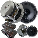 Massive Audio ALUMA-6 high end 16,5 cm 2-weg compo set 300 watts RMS 2 ohms Massive Audio ALUMA-6 high end 16,5 cm 2-weg compo set 300 watts RMS 2 ohms