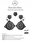 Blam Mercedes-Benz UPGRADE set luidsprekers voorzijde inclusief demping Blam Mercedes-Benz UPGRADE set luidsprekers voorzijde inclusief demping