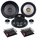 Hifonics Maxximus MX6.2C High End 16,5 cm 2-weg compo luidspreker set 125 watts RMS inbouwdiepte 65mm Made in Germany Hifonics Maxximus MX6.2C High End 16,5 cm 2-weg compo luidspreker set 125 watts RMS inbouwdiepte 65mm Made in Germany