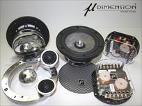 U-Dimension ProX Master 5 high end 13 cm 2-weg compo set 125 watts RMS U-Dimension ProX Master 5 high end 13 cm 2-weg compo set 125 watts RMS