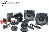 U-Dimension ProZ COMP4 luidspreker set 2-weg 10 cm compo 80 watts RMS U-Dimension ProZ COMP4 luidspreker set 2-weg 10 cm compo 80 watts RMS
