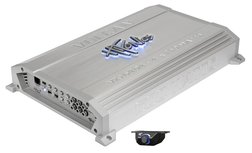 Hifonics Vulcan VXi6404 versterker 4 kanaals 600 watts RMS met bass-remote controller Hifonics Vulcan VXi6404 versterker 4 kanaals 600 watts RMS met bass-remote controller
