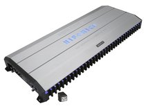 Hifonics Brutus BRX9000D digitale mono block versterker 4500 watts RMS 1 ohm met led logo en bass remote controller Hifonics Brutus BRX9000D digitale mono block versterker 4500 watts RMS 1 ohm met led logo en bass remote controller