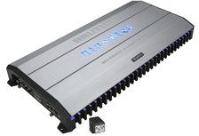 Hifonics Brutus BRX6000D digitale mono block versterker 3000 watts RMS 1 ohm met led logo en bass remote controller Hifonics Brutus BRX6000D digitale mono block versterker 3000 watts RMS 1 ohm met led logo en bass remote controller