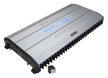 Hifonics Brutus BRX4000D digitale mono block versterker 2250 watts RMS 1 ohm met led logo en bass remote controller Hifonics Brutus BRX4000D digitale mono block versterker 2250 watts RMS 1 ohm met led logo en bass remote controller