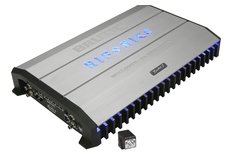 Hifonics Brutus BRX2000D digitale mono block versterker 1000 watts RMS 1 ohm met led logo en bass remote controller Hifonics Brutus BRX2000D digitale mono block versterker 1000 watts RMS 1 ohm met led logo en bass remote controller