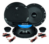 Hifonics Brutus BRX6.2C luidspreker set 16,5 cm 2-weg compo 100 watts RMS Hifonics Brutus BRX6.2C luidspreker set 16,5 cm 2-weg compo 100 watts RMS