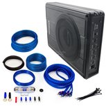 Phoenix Gold Z8150v2 + SSK8 actieve underseat subwoofer 8 inch 150 watts RMS Phoenix Gold Z8150v2 + SSK8 actieve underseat subwoofer 8 inch 150 watts RMS