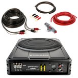 Phoenix Gold Z10150 actieve (underseat) woofer 10 inch 150 watts RMS inclusief kabelset Phoenix Gold Z10150 actieve (underseat) woofer 10 inch 150 watts RMS inclusief kabelset