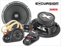 Excursion SHX6.3C high power 3-weg 16 cm compo luidspreker set 90 watts RMS Excursion SHX6.3C high power 3-weg 16 cm compo luidspreker set 90 watts RMS