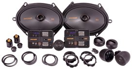 Kicker KSS6804 luidspreker set 6 x 8 inch 2-weg compo 100 watts RMS inbouwdiepte 46mm Kicker KSS6804 luidspreker set 6 x 8 inch 2-weg compo 100 watts RMS inbouwdiepte 46mm