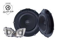 Alpine SPC-106T6 custom fit 16,5 cm compo set voor Volkswagen Transport T6 Alpine SPC-106T6 custom fit 16,5 cm compo set voor Volkswagen Transport T6