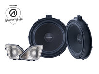 Alpine SPC-108T6 custom fit 20 cm compo set voor Volkswagen Transport T6 Alpine SPC-108T6 custom fit 20 cm compo set voor Volkswagen Transport T6