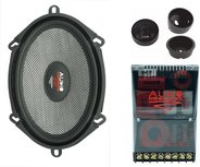 Audio System X507 EVO2 luidspreker set 5 x 7 inch 2-weg compo 110 watts RMS 3 ohms speciaal voor Ford Audio System X507 EVO2 luidspreker set 5 x 7 inch 2-weg compo 110 watts RMS 3 ohms speciaal voor Ford
