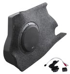 MB Quart QB250-BMW1 custom fit actieve 10 inch subwoofer 250 watts RMS voor BMW 1-serie MB Quart QB250-BMW1 custom fit actieve 10 inch subwoofer 250 watts RMS voor BMW 1-serie
