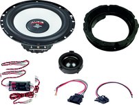 Audio System MFIT-SKODA-FABIA-6Y EVO2 custom fit compo set 16,5 cm 90 watts RMS 3 ohms Audio System MFIT-SKODA-FABIA-6Y EVO2 custom fit compo set 16,5 cm 90 watts RMS 3 ohms
