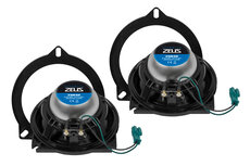 Hifonics Zeus ZSB42 custom fit 10cm 2-weg luidspreker set 60 watts RMS voor BMW & MINI Hifonics Zeus ZSB42 custom fit 10cm 2-weg luidspreker set 60 watts RMS voor BMW & MINI