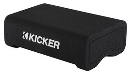 Kicker CVTDF102 gesloten downfiring subwoofer kist 10 inch 350 watts RMS 2 ohms Kicker CVTDF102 gesloten downfiring subwoofer kist 10 inch 350 watts RMS 2 ohms