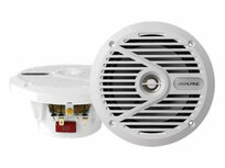 Alpine SPS-M601W marine luidspreker set wit 2-weg 16,5 cm 30 watts RMS 4 ohms Alpine SPS-M601W marine luidspreker set wit 2-weg 16,5 cm 30 watts RMS 4 ohms