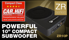 Phoenix Gold ZR10P actieve underseat subwoofer 200 watts RMS Phoenix Gold ZR10P actieve underseat subwoofer 200 watts RMS