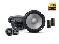 Alpine R2-S65C Hi-Res Audio luidspreker set 16,5cm 2-weg compo 100 watts RMS 4 ohms Alpine R2-S65C Hi-Res Audio luidspreker set 16,5cm 2-weg compo 100 watts RMS 4 ohms