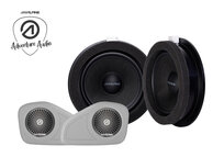 Alpine SPC-106TRA7 custom fit 16,5 cm compo set voor Ford Transit & Tourneo 2014-> Alpine SPC-106TRA7 custom fit 16,5 cm compo set voor Ford Transit & Tourneo 2014->