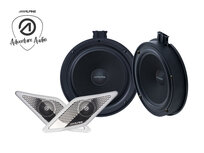 Alpine SPC-106CRA2 custom fit 16,5 cm compo set voor Volkswagen Crafter 2 & MAN TGE Alpine SPC-106CRA2 custom fit 16,5 cm compo set voor Volkswagen Crafter 2 & MAN TGE