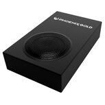 Phoenix Gold ZX18PBS slim fit downfire 8 inch subwoofer kist 200 watts RMS 4 ohms Phoenix Gold ZX18PBS slim fit downfire 8 inch subwoofer kist 200 watts RMS 4 ohms