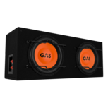 GAS AUDIO MAD B1-210 gesloten subwoofer kist 2 x 10 inch 500 watts RMS 2 ohms GAS AUDIO MAD B1-210 gesloten subwoofer kist 2 x 10 inch 500 watts RMS 2 ohms