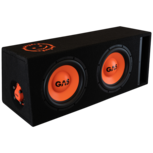 GAS AUDIO MAD B2-210 bassreflex subwoofer kist 2 x 10 inch 600 watts RMS 2 ohms GAS AUDIO MAD B2-210 bassreflex subwoofer kist 2 x 10 inch 600 watts RMS 2 ohms