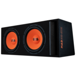 GAS AUDIO MAD B2-212 bassreflex subwoofer kist 2 x 12 inch 700 watts RMS 2 ohms GAS AUDIO MAD B2-212 bassreflex subwoofer kist 2 x 12 inch 700 watts RMS 2 ohms