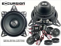 Excursion PX4C-ECO luidspreker set 10cm 2-weg compo 75 watts RMS BMW & Mercedes Excursion PX4C-ECO luidspreker set 10cm 2-weg compo 75 watts RMS BMW & Mercedes