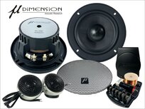 U-Dimension PRO-Z MASTER 5 luidspreker set 13 cm 2-weg compo 100 watts RMS 4 ohms U-Dimension PRO-Z MASTER 5 luidspreker set 13 cm 2-weg compo 100 watts RMS 4 ohms