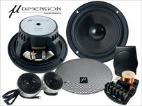 U-Dimension PRO-Z MASTER 6 luidspreker set 16,5 cm 2-weg compo 120 watts RMS 4 ohms U-Dimension PRO-Z MASTER 6 luidspreker set 16,5 cm 2-weg compo 120 watts RMS 4 ohms