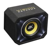 ESX Vision Extreme VE250 bassreflex kist 10 inch 400 watts RMS SVC 4 ohms met witte leds ESX Vision Extreme VE250 bassreflex kist 10 inch 400 watts RMS SVC 4 ohms met witte leds