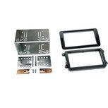 2 Din montage set pianolak zwart voor diverse VW SKODA en SEAT modellen 2 Din montage set pianolak zwart voor diverse VW SKODA en SEAT modellen