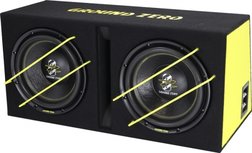 Ground Zero Iridium GZIB2.3000XSPL bassreflex kist 2 x 12 inch 2000 watts SPL QVC 2 ohms Ground Zero Iridium GZIB2.3000XSPL bassreflex kist 2 x 12 inch 2000 watts SPL QVC 2 ohms