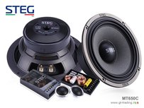 STEG MT650C uidspreker set 16,5 cm 2-weg compo 100 watts RMS 2.6 ohms STEG MT650C uidspreker set 16,5 cm 2-weg compo 100 watts RMS 2.6 ohms