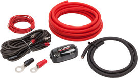 Audio System combideal powercap 1.5 farad + 35mm2 OFC kabelset Audio System combideal powercap 1.5 farad + 35mm2 OFC kabelset